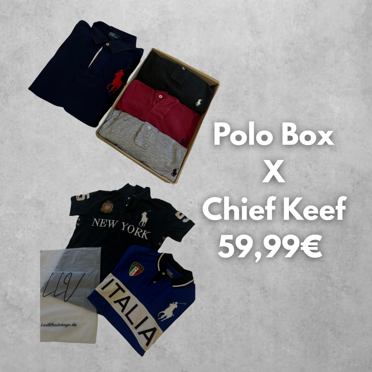 Chief Keef Limitiert x Polo Box Spar Bundle