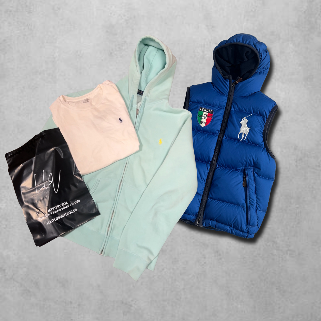 Premium Vintage Ralph Lauren Mystery Box (LIMITIERT) (1 bis 3 Artikel)