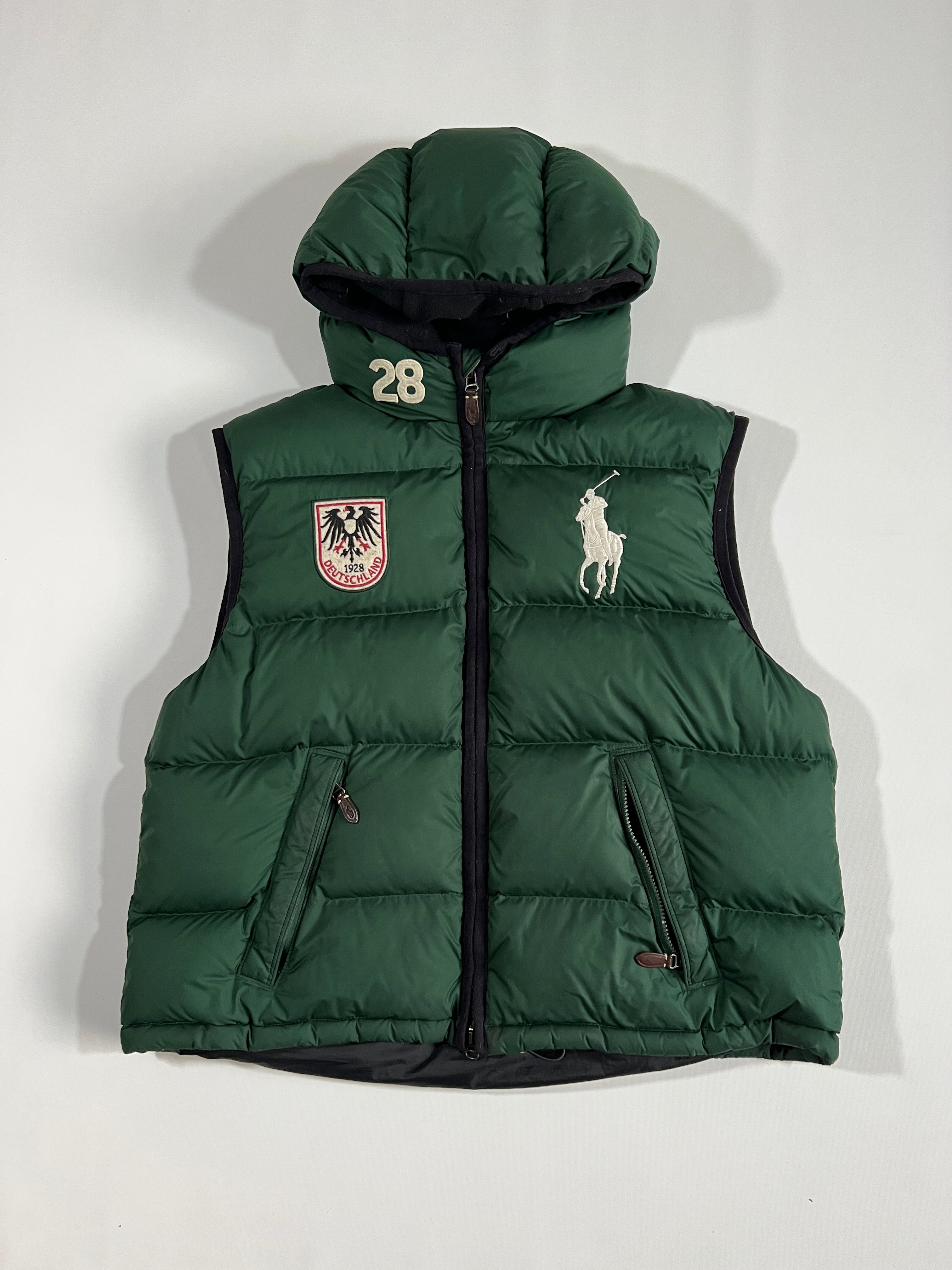 Seltene Vintage Ralph Lauren Germany Pufferweste (M)