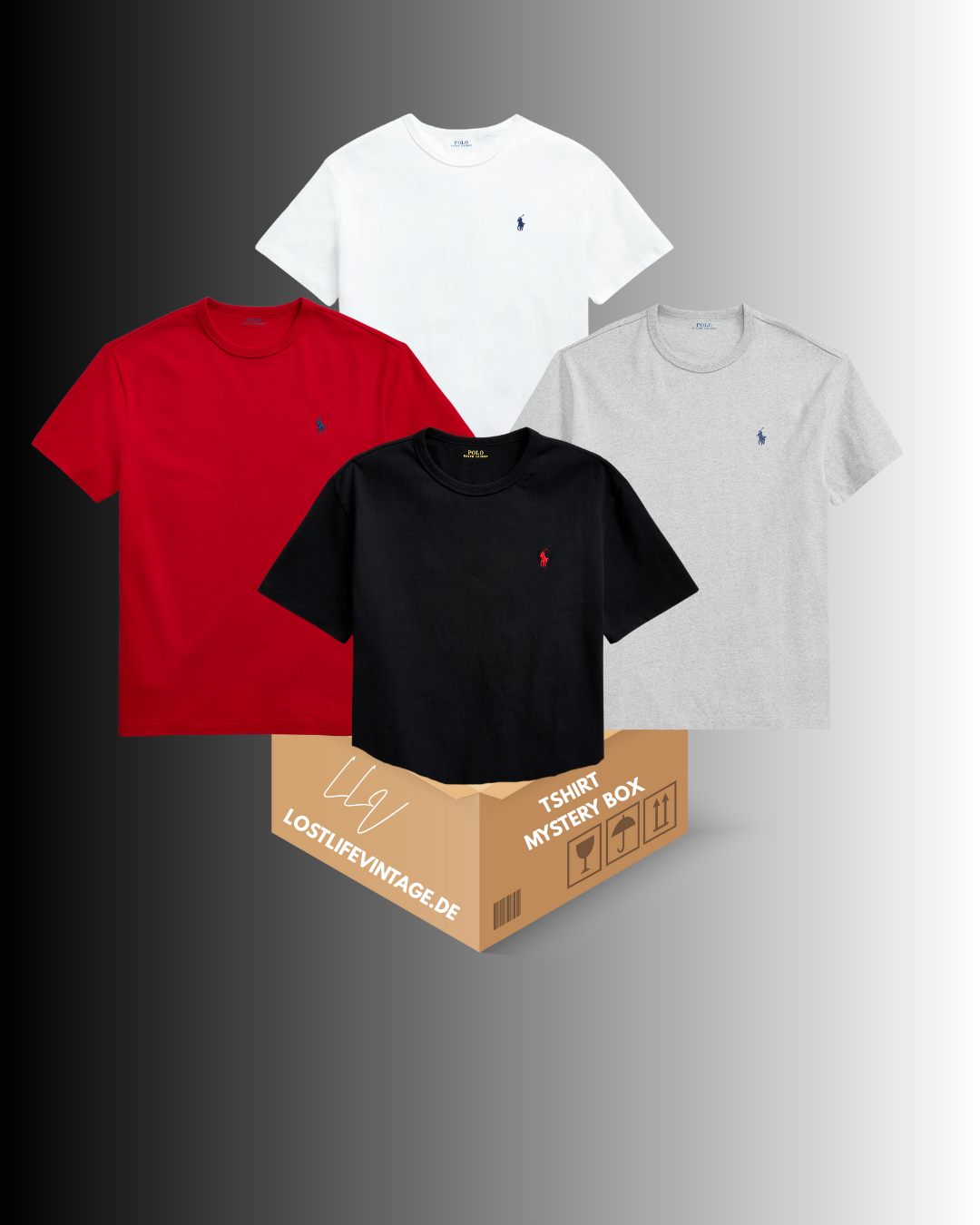 Premium Vintage T-Shirt Mystery Box (bis zu 3 T-Shirts)