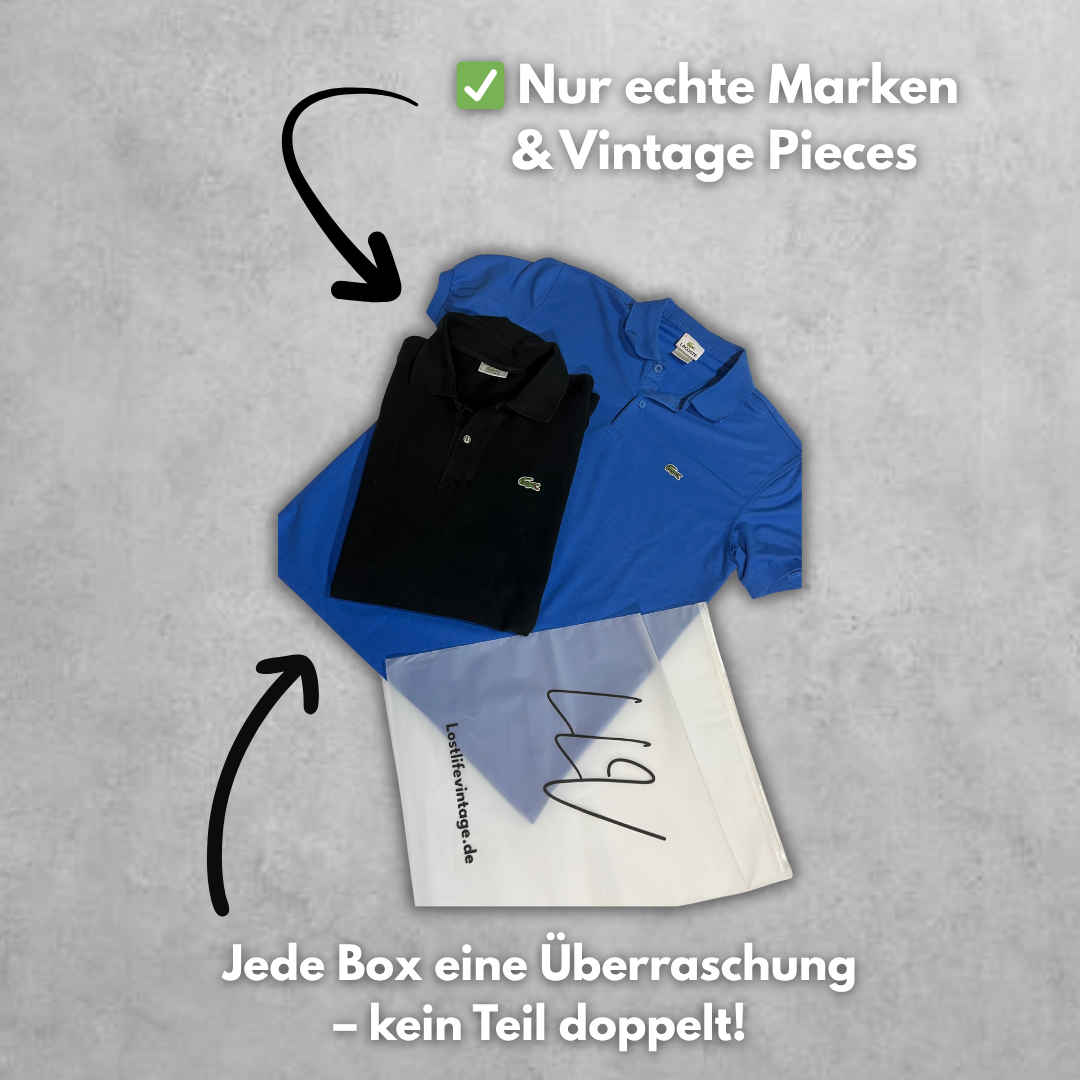 Premium Vintage Polo Mystery Box (1 bis 3 Artikel)